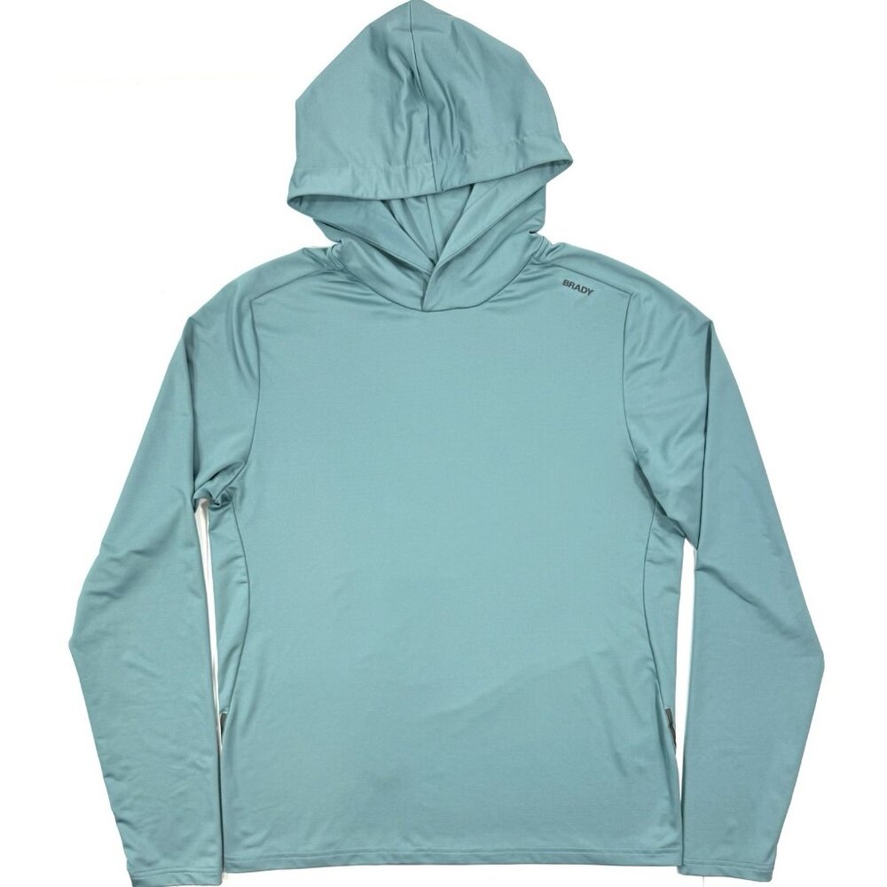 Brady Mens Train Hoodie Pullover Size Medium Lightweight Performance Shirt